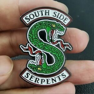 Riverdale serpents enamel pin, Southside Serpents Enamel Pin